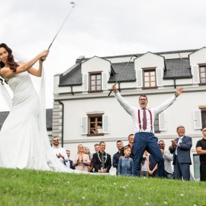 Golfová svatba Svetla a Milan